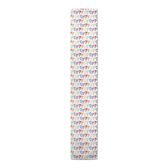 72" Poly Twill Love Is Love Table Runner